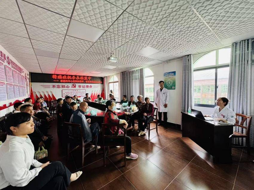 孝感市中心医院肿瘤临床中心下基层科普宣传搞.docx