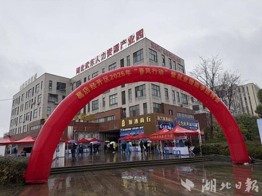 葛店经开区“春风行动”招聘会设专区送医保政策到家.docx