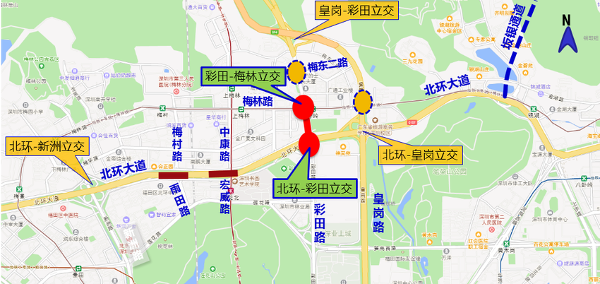 建设提速，彩梅立交改造工程迎来新进展.doc