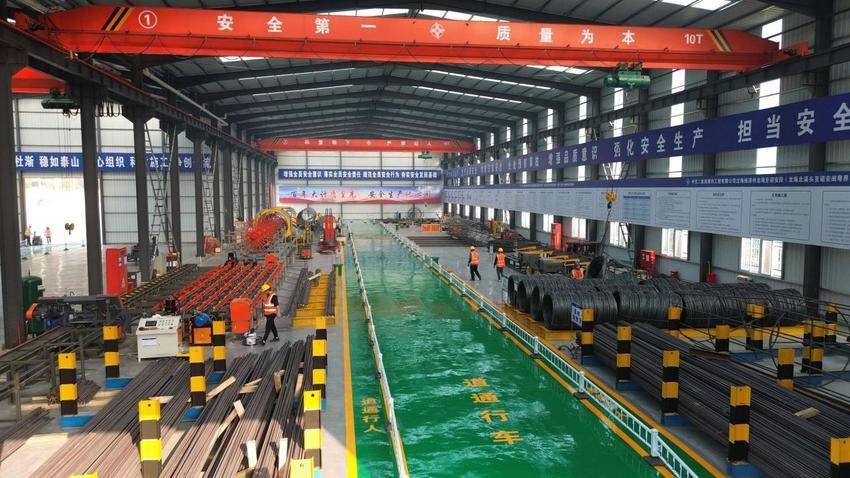 【交通强国】漳诏高速A7标项目部钢筋加工智造中心顺利通过验收.docx