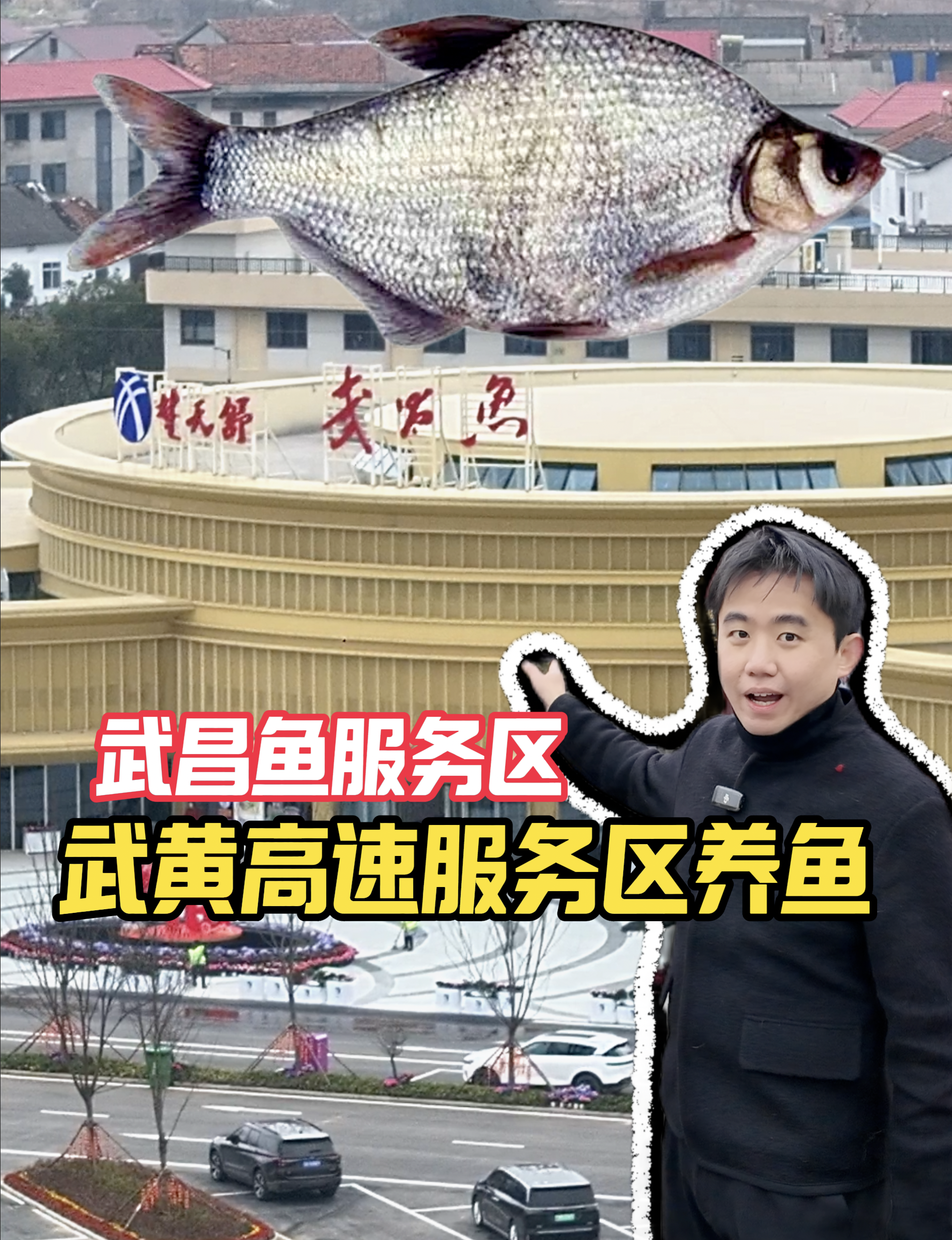 服务区里养鱼？记者带你打卡武黄高速上的湖北文化地标！