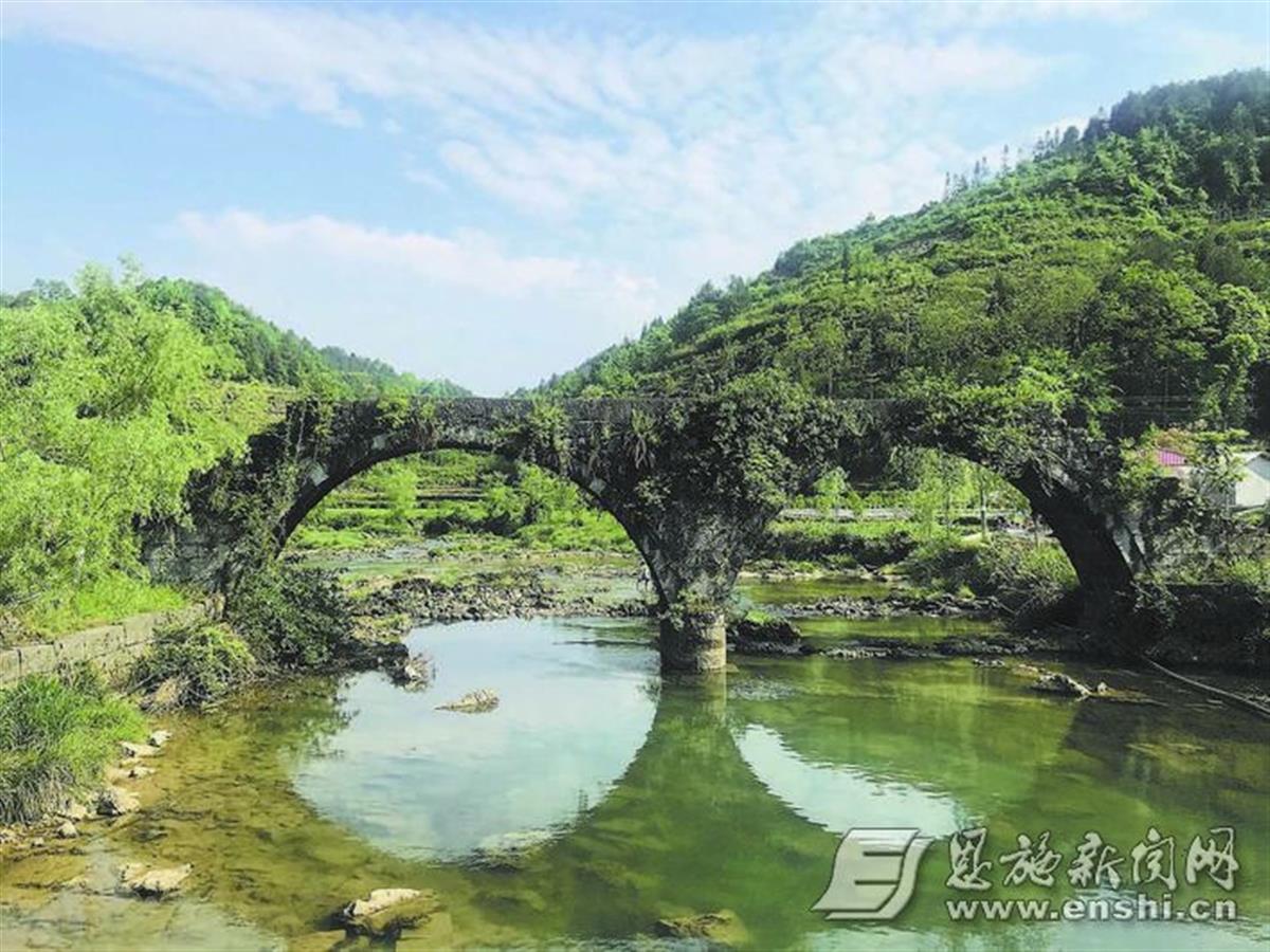 宣恩县高罗镇清水塘村风景如画. (资料图)