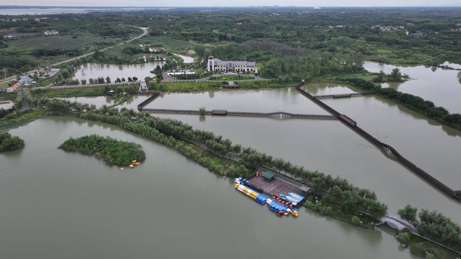 向阳湖国家湿地公园——咸宁人的“天然氧吧” - 湖北日报新闻客户端