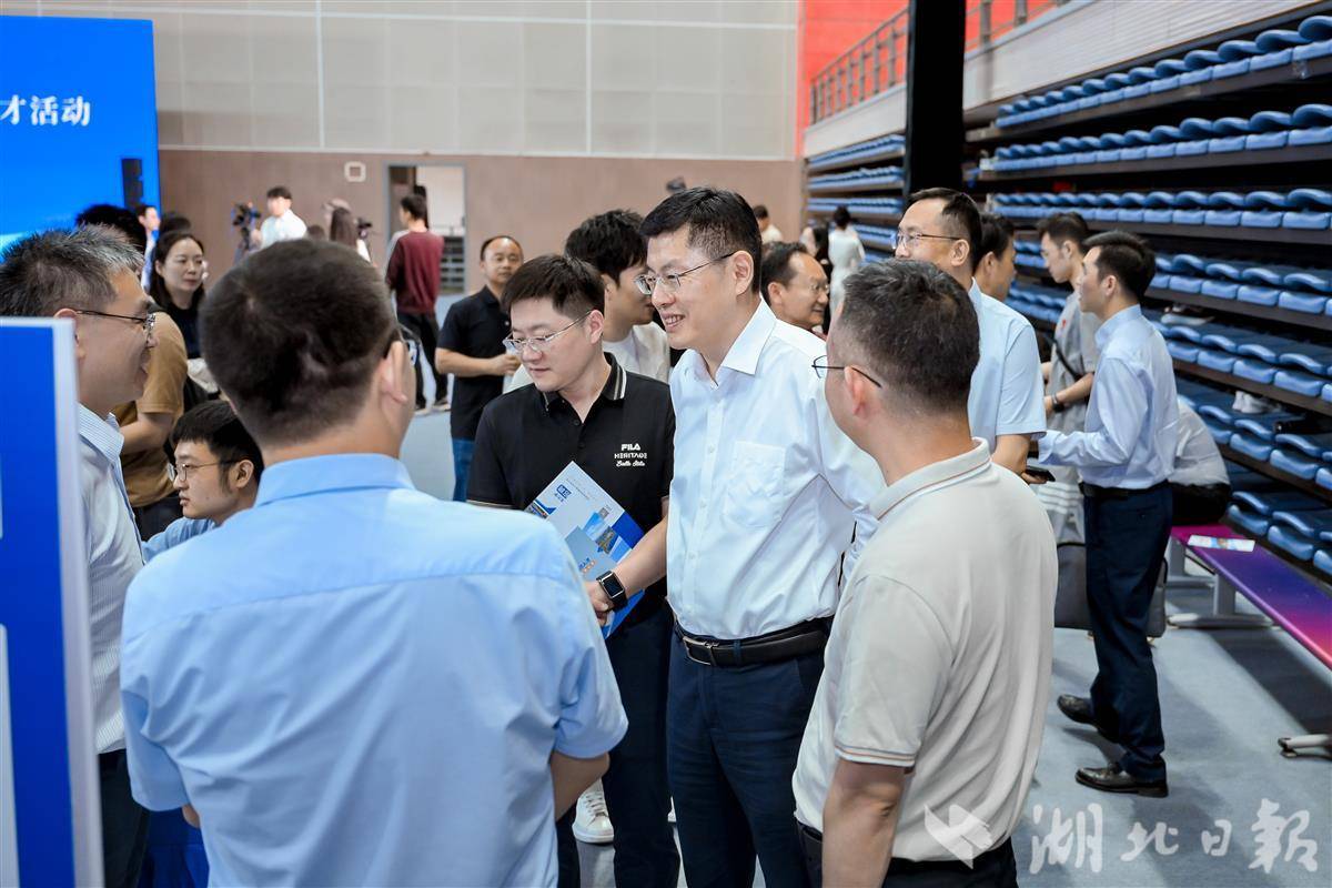 5月8日，“博聚楚天·共建支点”湖北省2025年南京引才活动举行。