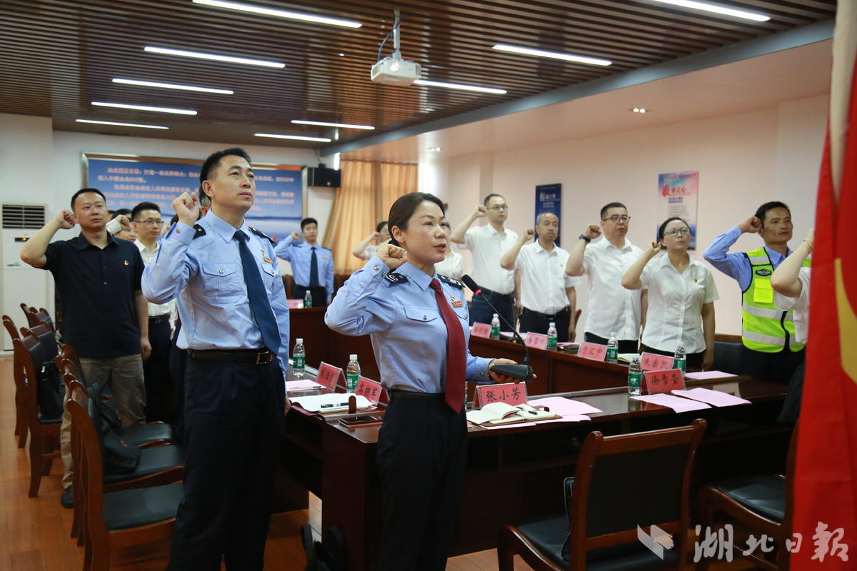 嘉鱼县税务局联合湖北金盛兰公司开展主题党日活动