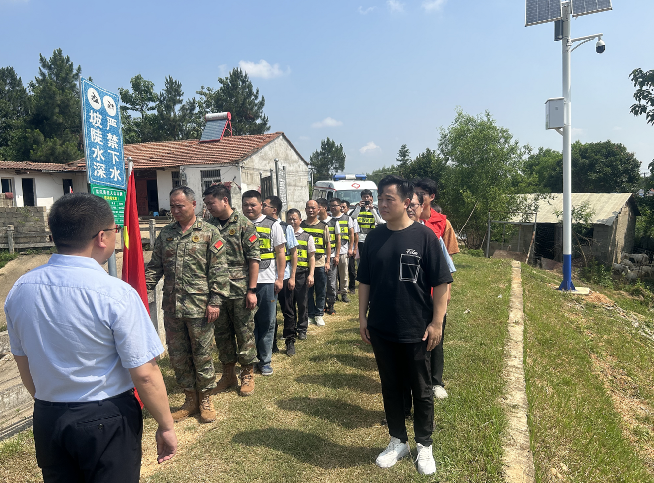 强化演练,以练促防!红安县觅儿寺镇开展防汛应急演练