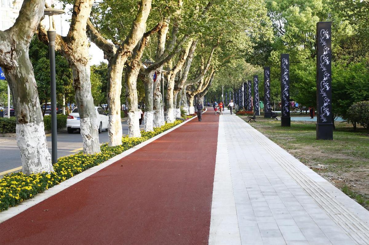 宜昌滨江公园绿道部分区段提前开放