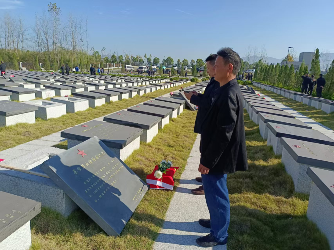 —团陂镇首批零散烈士墓集中迁葬入园仪式圆满