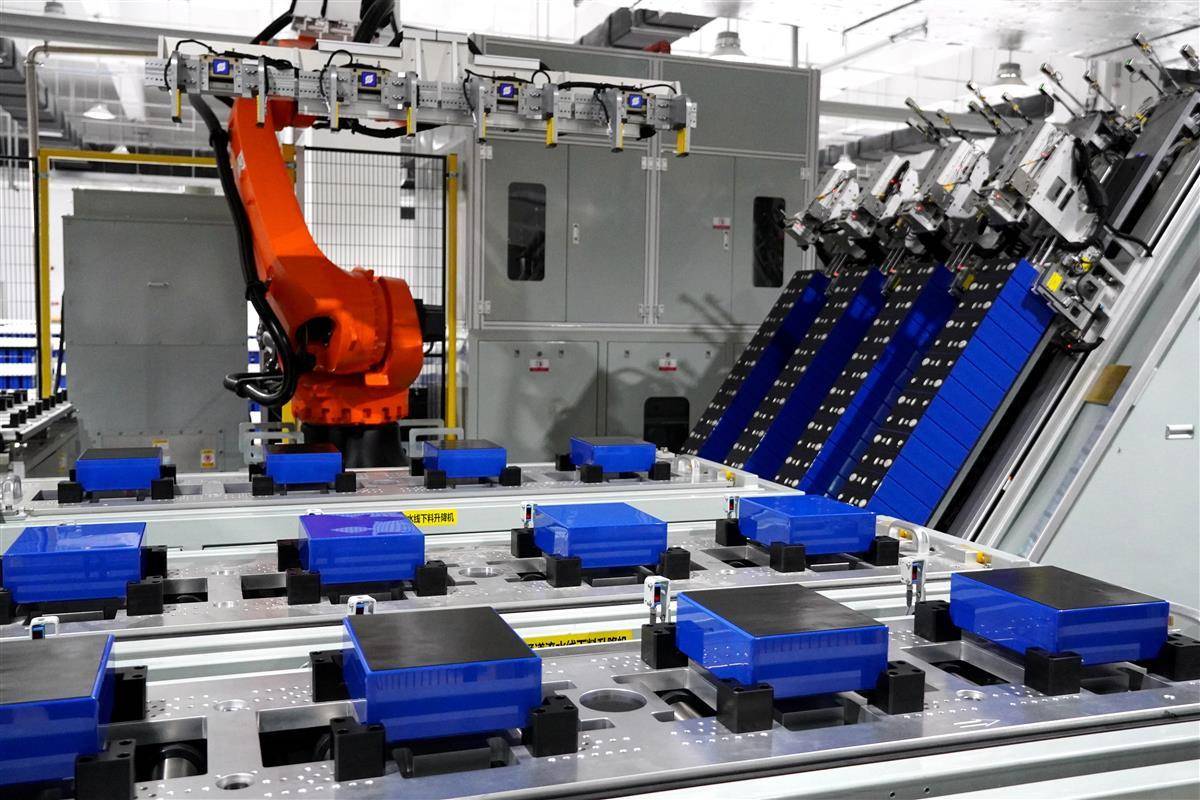 锂电池企业生产忙