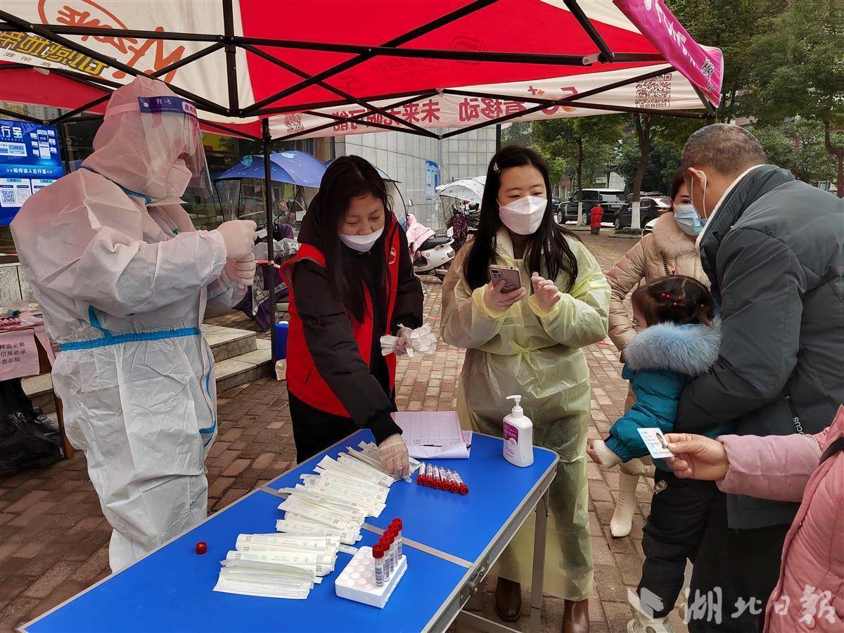 王先忠 受武汉突发新冠检测阳性病例影响,汉川市仙女山街道各社区