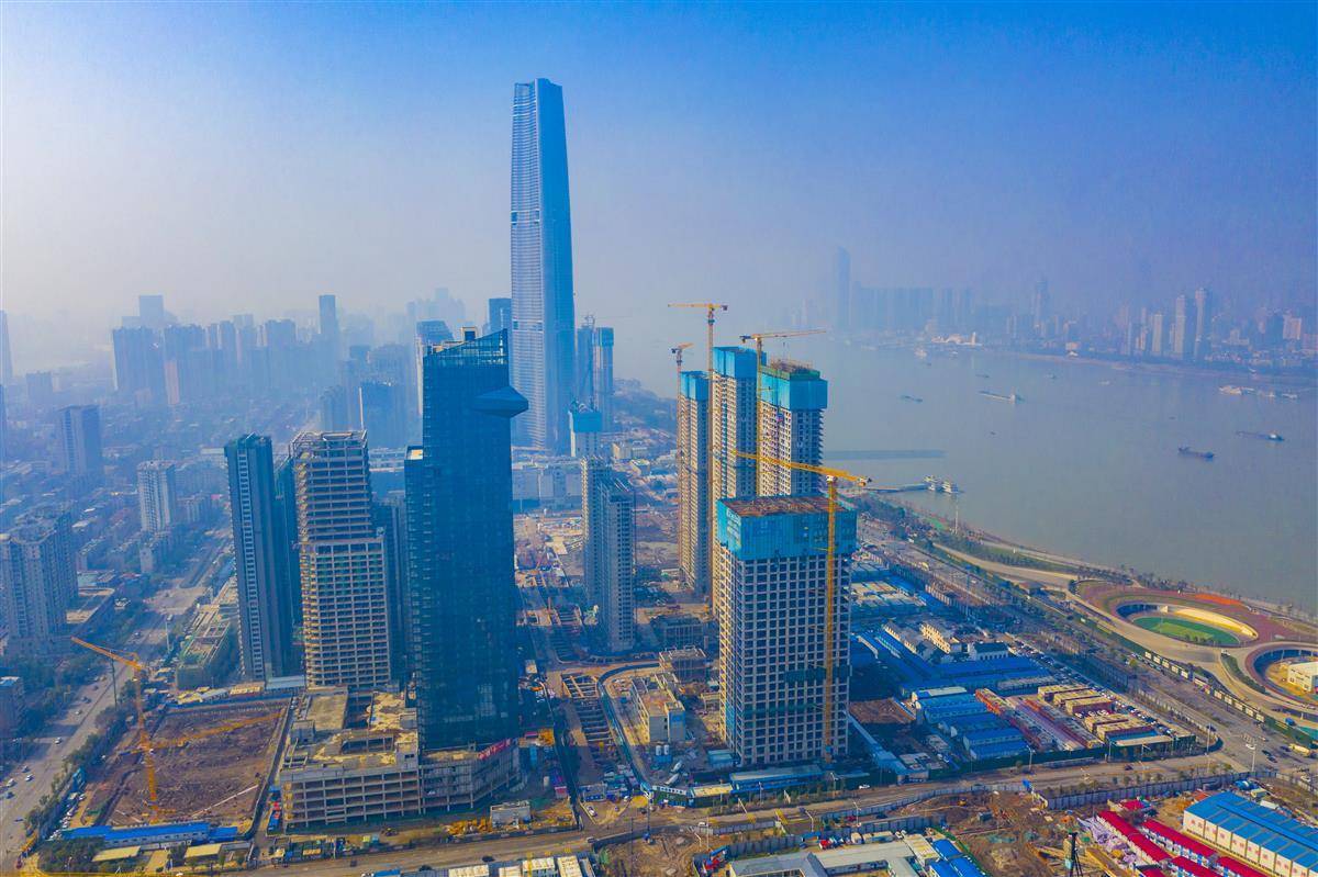 武昌滨江商务区建设提速