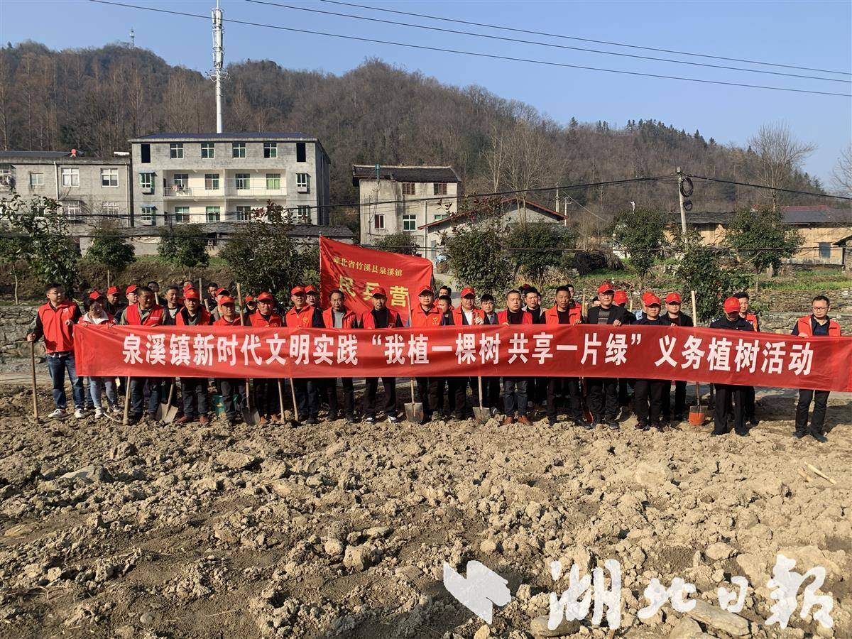 竹溪泉溪镇绿色行动助力乡村振兴