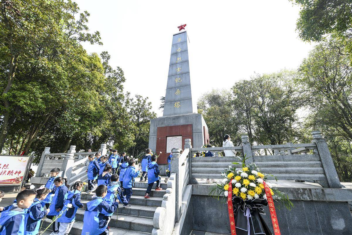 嘉鱼集中开展祭奠革命英烈活动 湖北日报新闻客户端