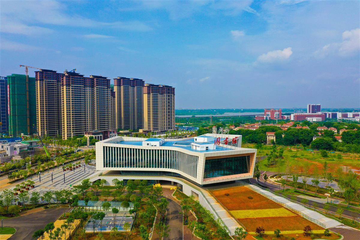 白鸟栖湖振翅高飞鄂州葛店居民有了家门口的图书馆