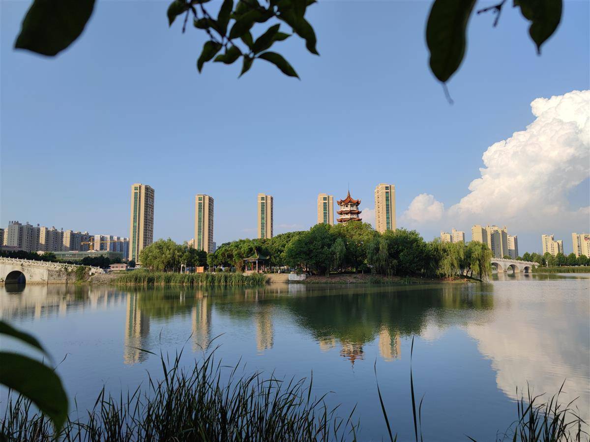 组图| 水天一色"梦泽湖" - 湖北日报新闻客户端