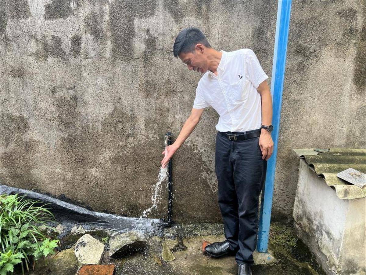 自来水通乡村幸福水润民心