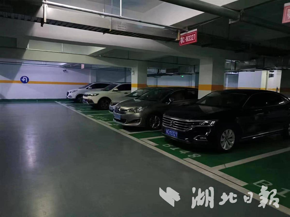 竹溪金竹广场285辆小汽车入库