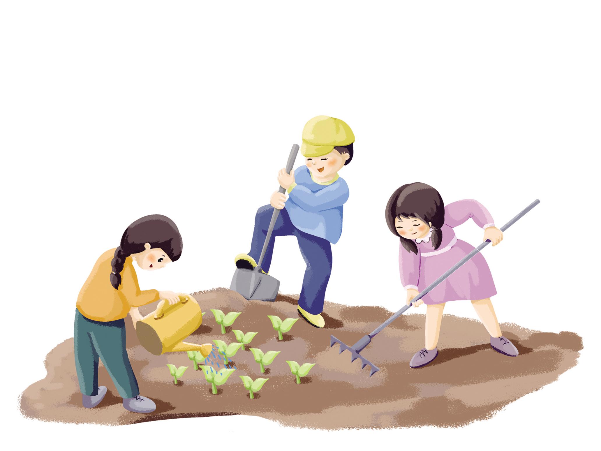 中小学生将要学烹饪会种菜看先尝先试的学校如何上劳动课