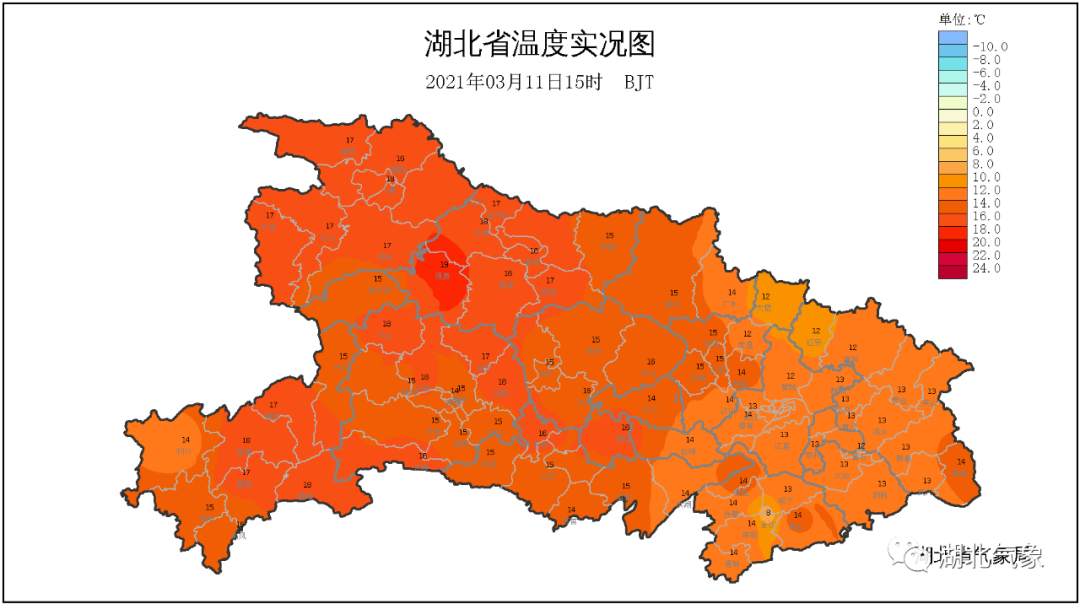 好在每场雨水"来去匆匆"本周湖北的天气是阴雨绵绵虽然不时穿插多云