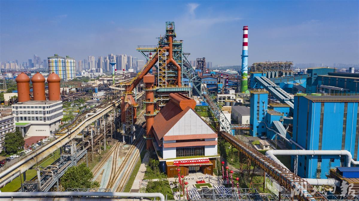 武汉钢铁基地图片