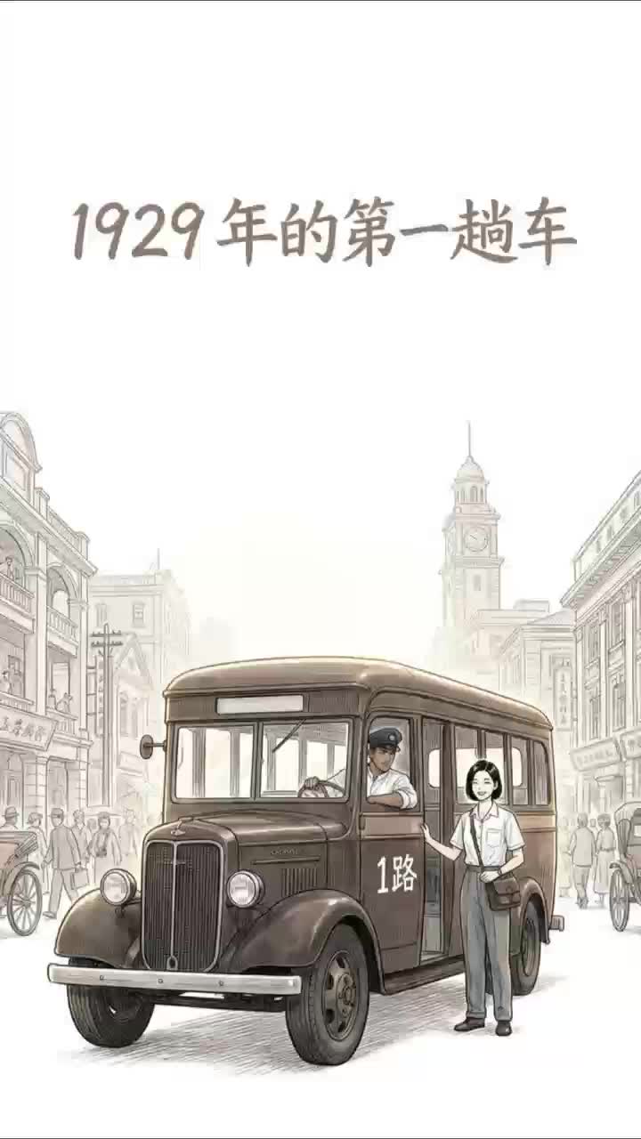 武汉公交1路，97岁啦！