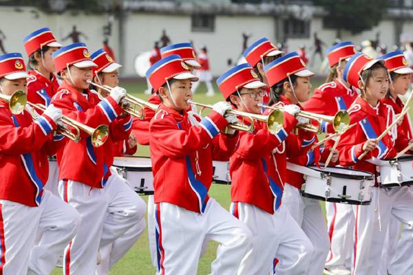 路小學教育集團,晨光小學,長征路小學,前進路小學8支鼓號隊獲得一等獎