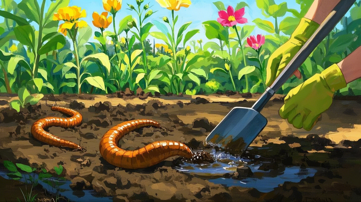 蚯蚓:我做了好多地下工作,默默让它们健康成长