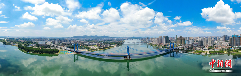 看千年古城襄阳植此青绿