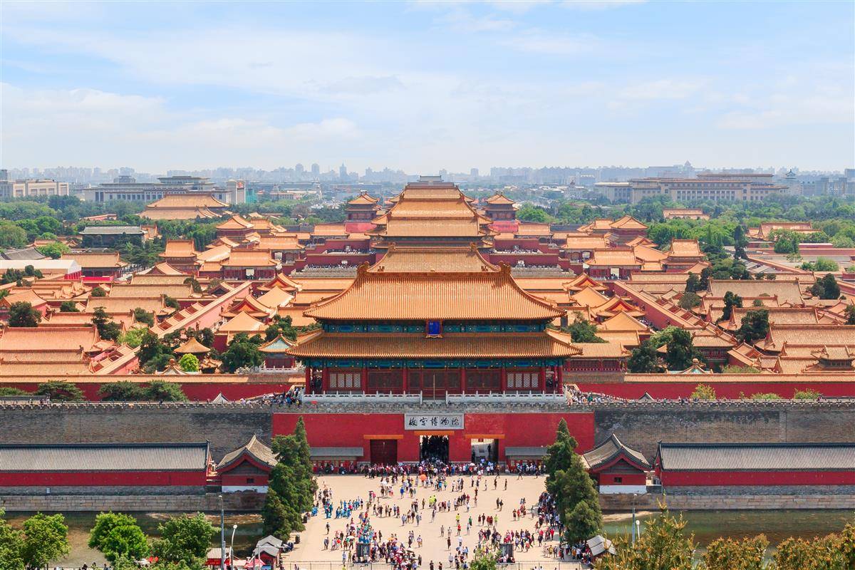 千库网_从景山公园看紫禁城或故宫的大门。汉字翻译_ 故宫博物馆_摄影图编号20017746.jpg