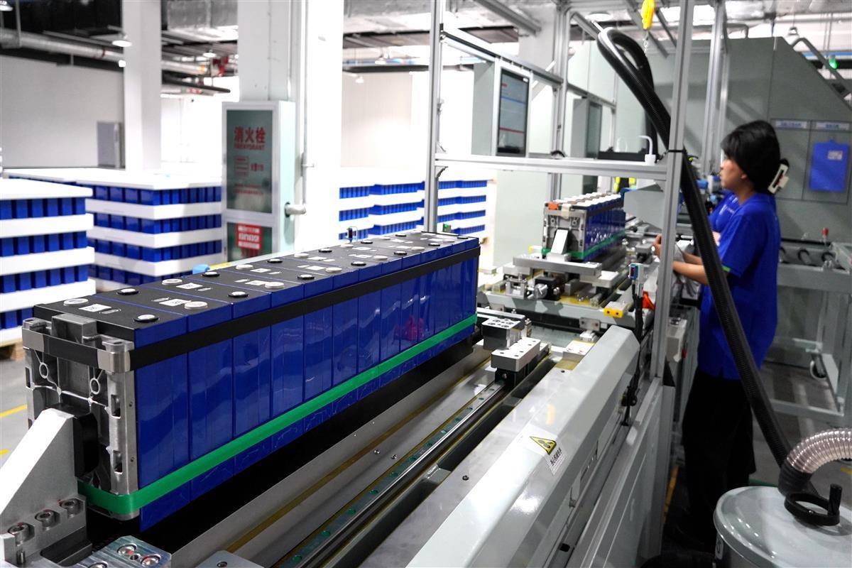 锂电池企业生产忙
