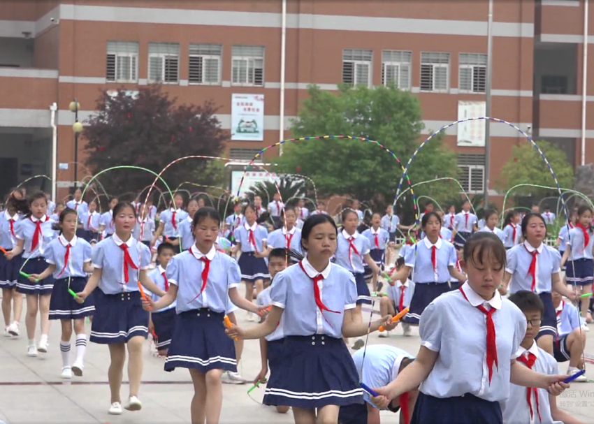 双泉小学开展大课间展示活动