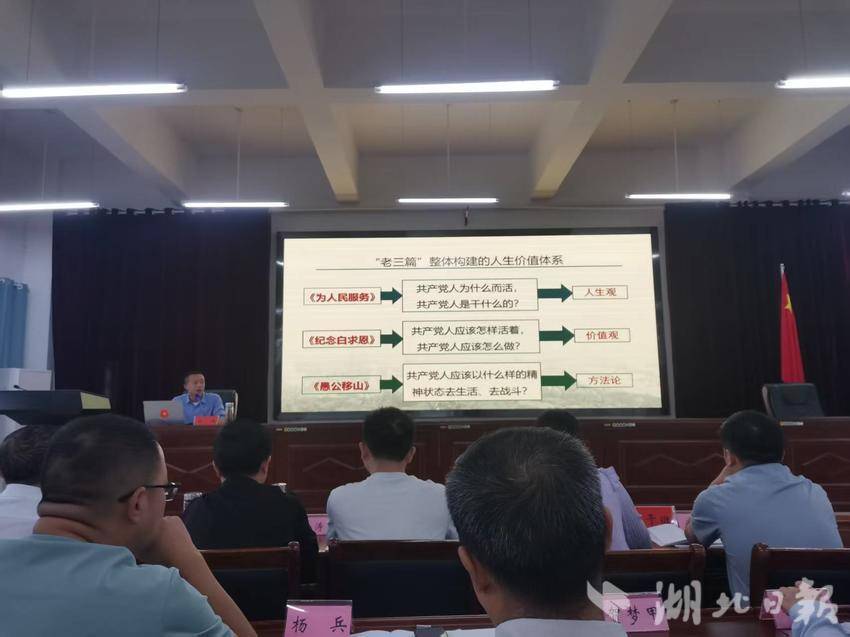 竹山县委党校开展专题党课:毛泽东“老三篇”的思想内涵及其当代价值 - 湖北日报新闻客户端