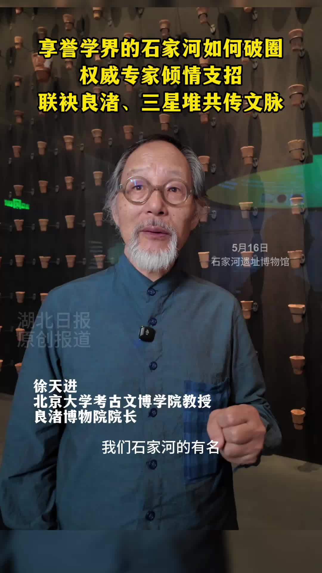 享誉学界的石家河如何破圈？权威专家支招