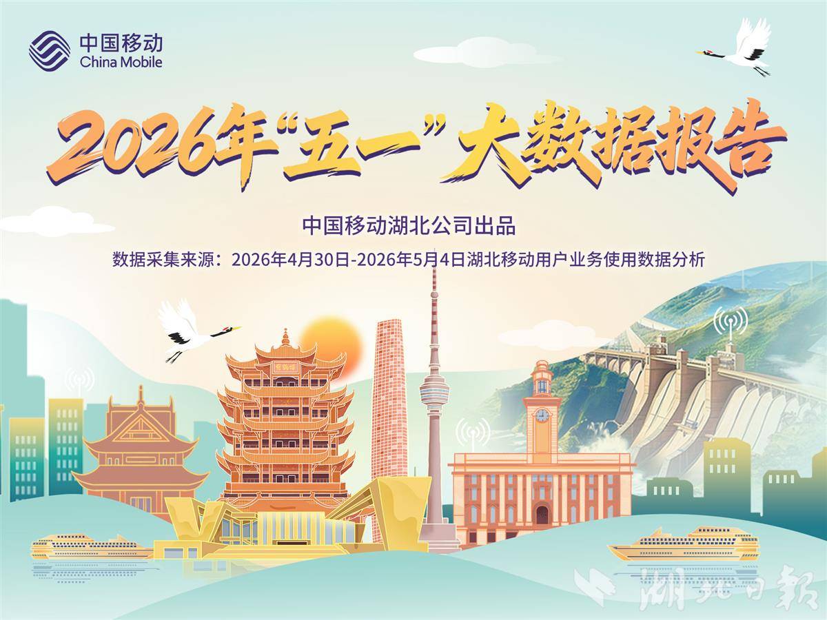 湖北移动发布《2026年“五一”大数据报告》.jpg