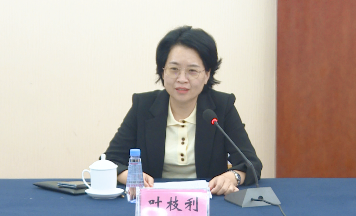 叶枝利在讲话中表示,两地将持续高质量推进融通产业发展,交汇文化旅游