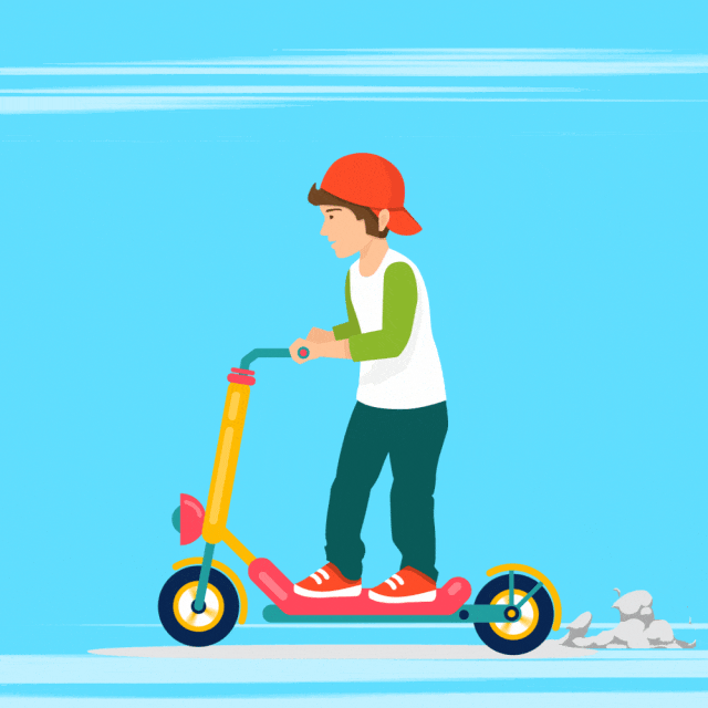 电动滑板车上路要当心