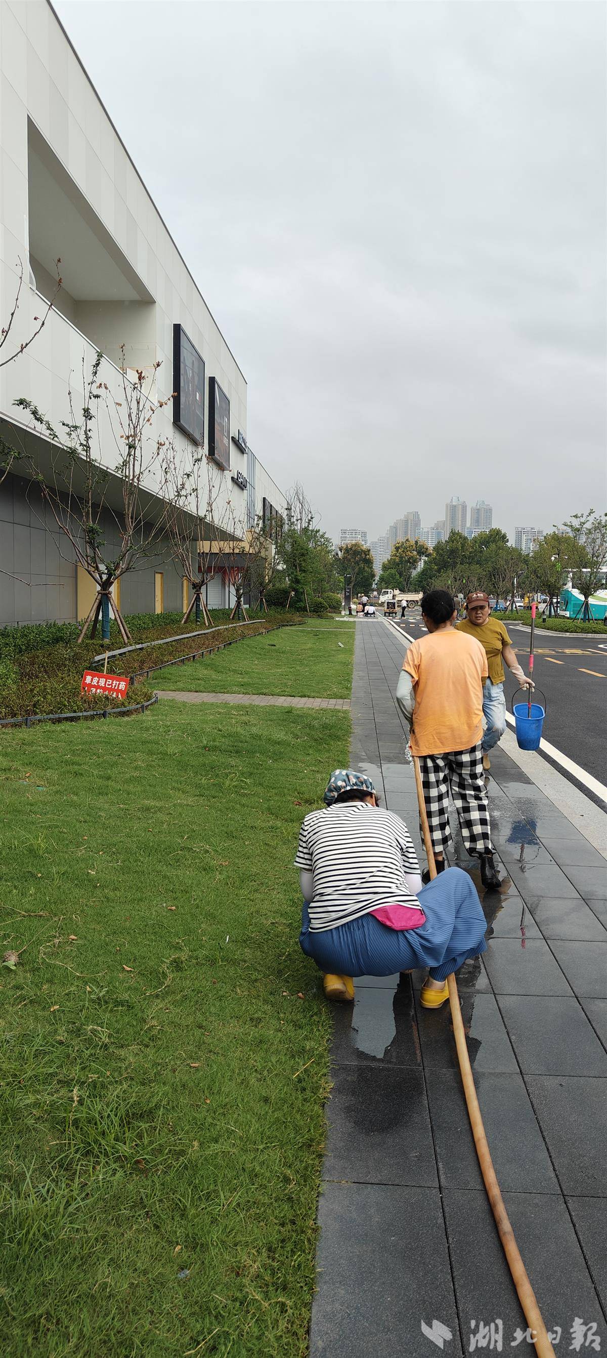 009 开业前清洁工作。湖北日报全媒记者 汪洋 摄.jpg