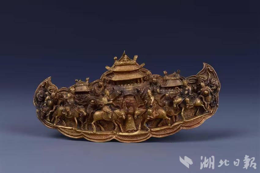 明 四马投唐金分心 蕲春县博物馆藏.jpg